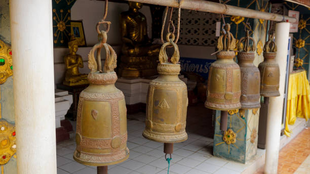 istock Old bells in the temple 1226217491