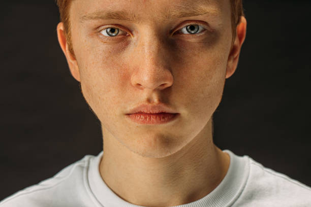 istock close-up face of redhaired boy looking at camera 1226218989