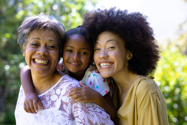 istock Multi-generation mixed race family enjoying their time at a garden 1226219165