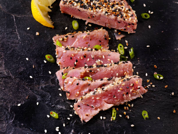 istock Sesame Crusted, Seared Tuna Fillet 1226236340