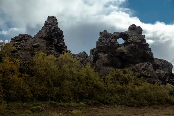 Photo of Volcanic formation in Iceland