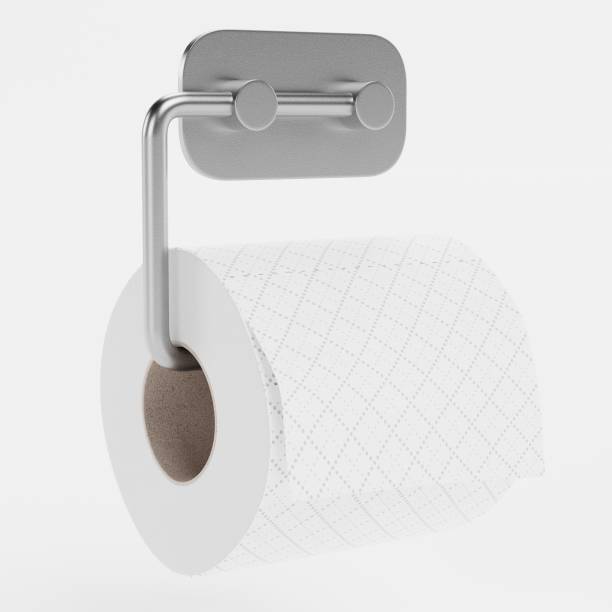 istock Realistic 3D Render of Toilet Paper 1226240018