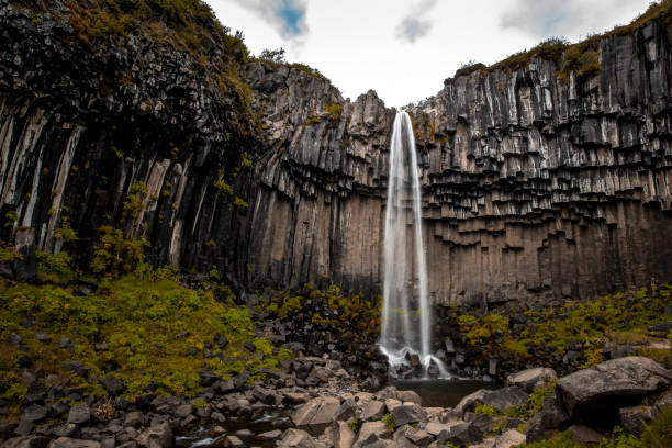 istock Svartifoss, waterfall in Iceland 1226240397