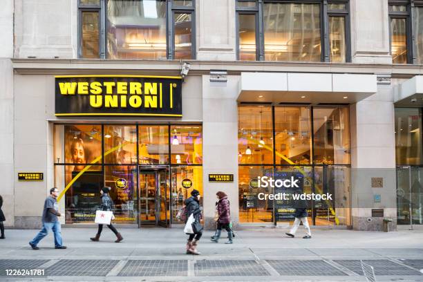 Western Union New York City Stock Photo - Download Image Now