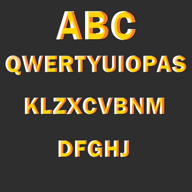 istock brilliant yellow honey English alphabet 1226248906