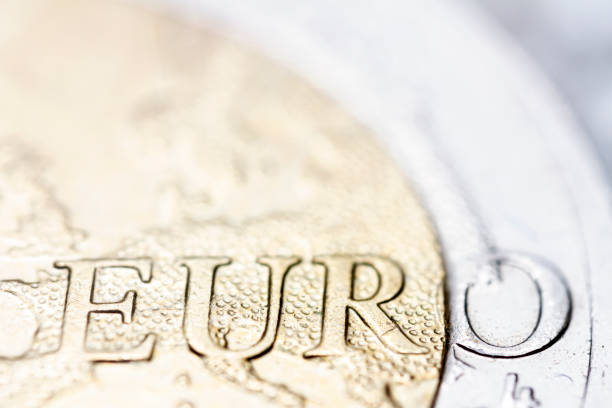 istock Two euro coin macro detail 1226251316
