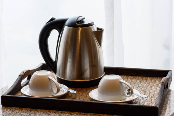 istock Kettle and tea cup in the living room 1226256808