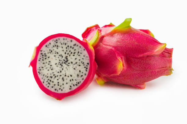 istock Sweet tasty dragon fruit or pitaya isolated on white. 1226258632