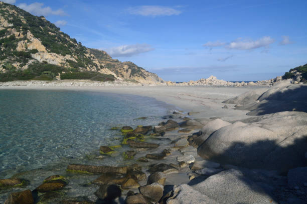 istock The beach and coast of Punta Molentis 1226258854