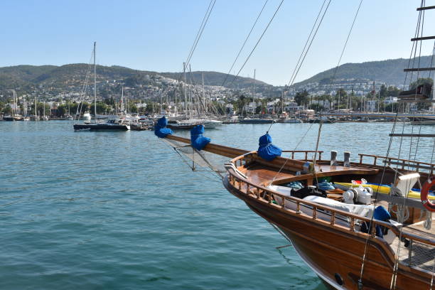 istock Bow of a yacht 1226263020
