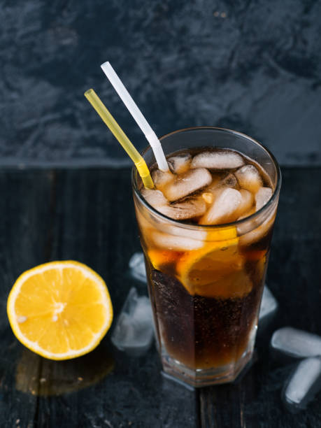 istock Classic long island iced tea, cocktails with strong drinks . Vodka,gin, rum, tequila and lemon juice with Cola and ice 1226265699