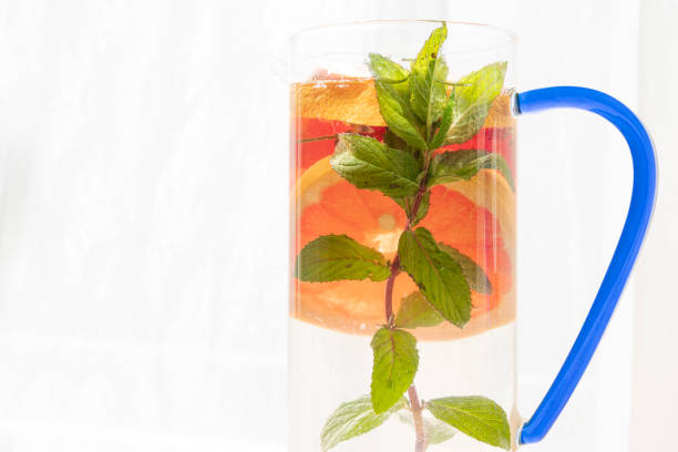istock Vitamin and alkaline detox water under sunlight. 1226265755