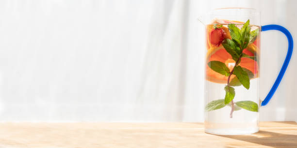 istock Vitamin and alkaline detox water under sunlight. 1226265757