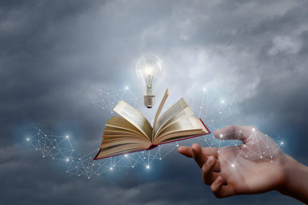 istock Concepts of knowledge are light and ignorance is darkness. 1226283902