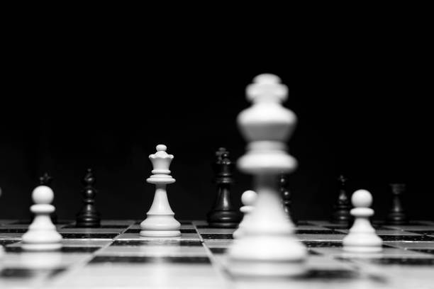 istock Chess photographed on a chessboard 1226289506
