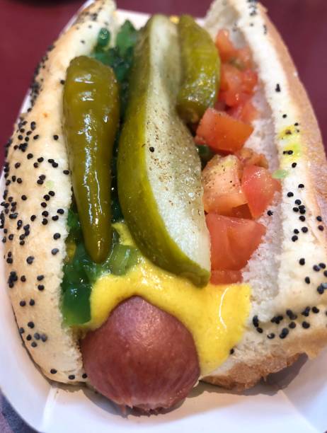 istock Hot Dog Chicago Style 1226290034