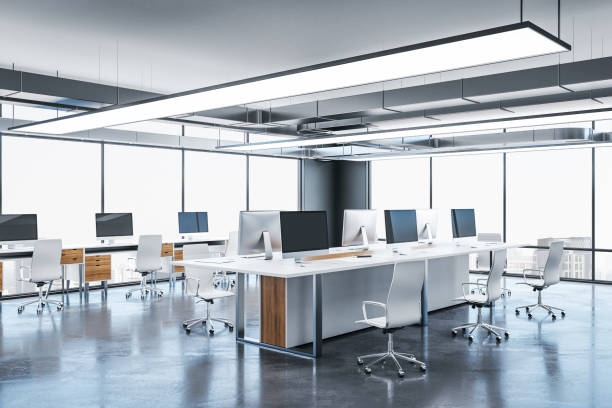 istock Contemporary coworking office room 1226291787