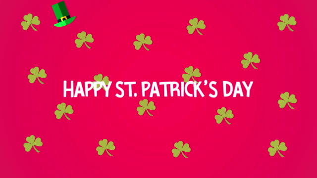 4K St. Patrick's Day Animation