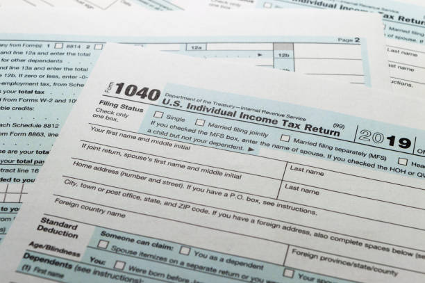 istock U.S. Tax form 1040 1226294406