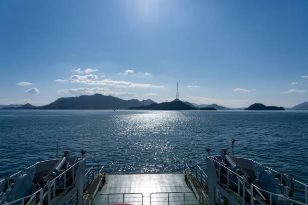 istock Tadanoumi ferry. Hiroshima Prefecture, Japan 1226297338
