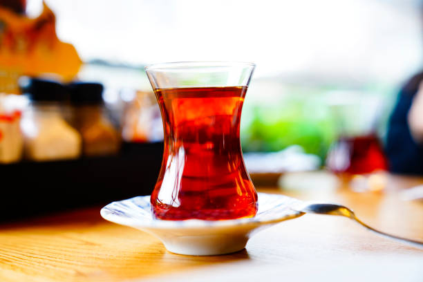 istock woman having breakfast, tea and breakfast 1226298174