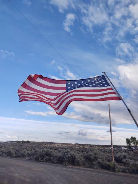 istock Freedom's banner of courage and strength 1226315177