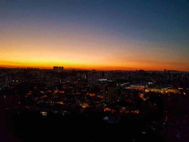 istock Sunset with Orange and blue sky 05 1226316261