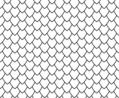 Black and white geometric pattern. Minimal background for your design. Seamless abstract texture. Vector illustration.