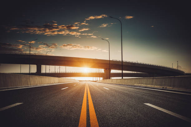 istock An overpass on the highway to the city 1226321418
