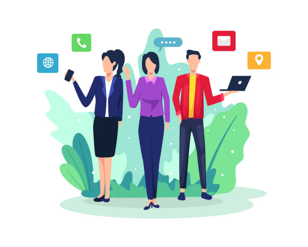 Vector Illustration Contact Us Concept Stock Illustration - Download Image Now - Contact Us, Customer, Teamwork - iStock Vector Illustration Contact Us Concept Stock Illustration - Download Image Now - Contact Us, Customer, Teamwork - iStock