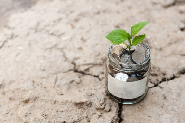 istock A jar of coin. saving money concept. 1226328405