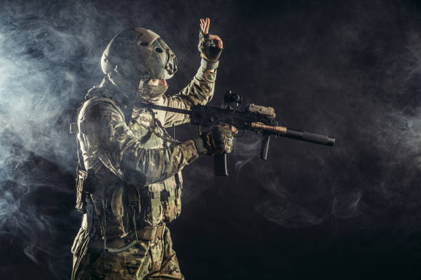 istock young military man in smoke 1226340425