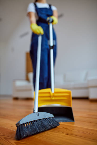 istock Staff of janitors doing spring-cleaning 1226346630
