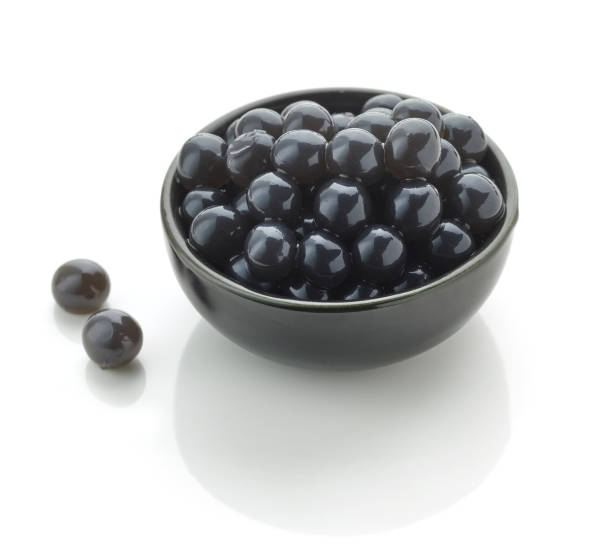istock Bowl of black tapioca pearls 1226351378