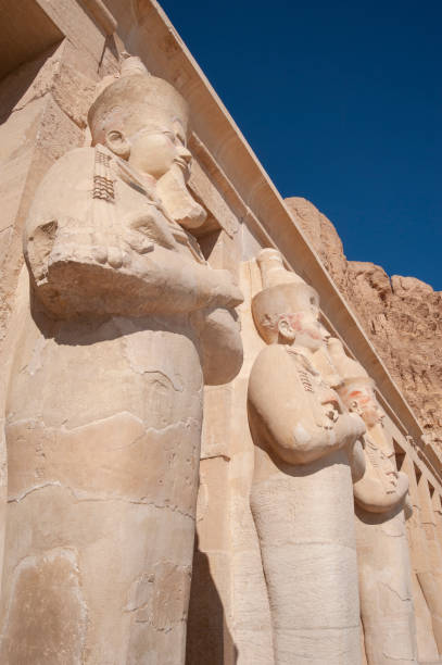 istock Large statue at an ancient egyptian temple 1226351552