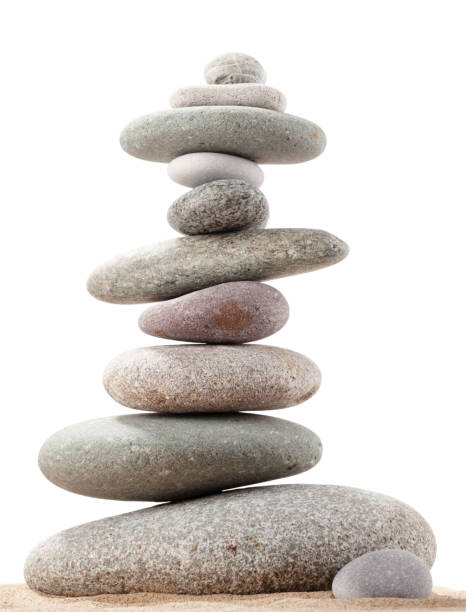 istock Pyramid of sea pebbles 1226355307