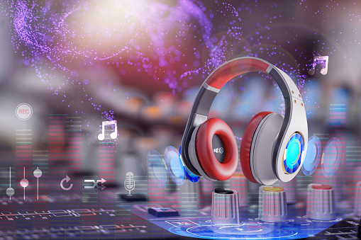 The combination of technology and music of the future.