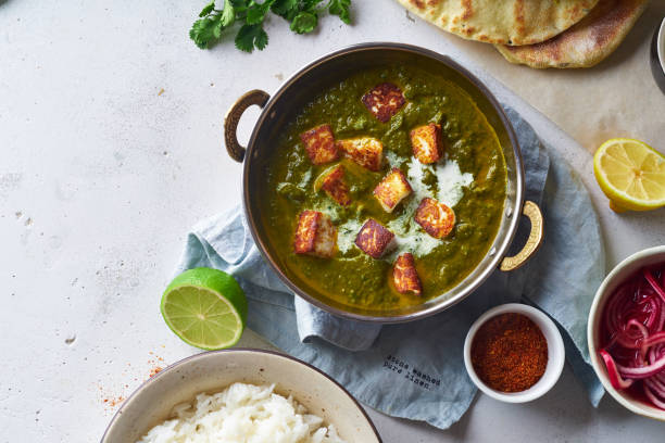 istock Vegetarian palak paneer 1226369740