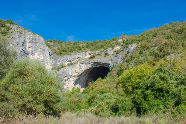 istock Cave inside a mountain - Peshna cave in Macedonia 1226372086
