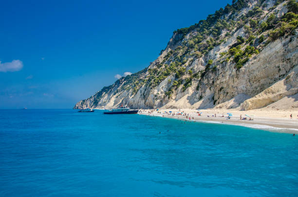 istock Egremni beach Lefkada Greece - Ionian sea 1226372114