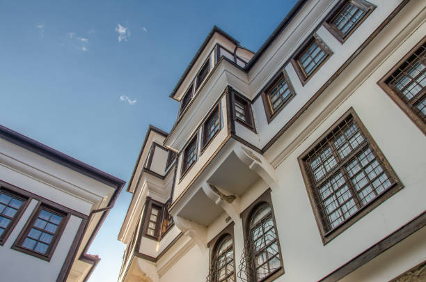 Ohrid, Macedonia – Traditional city architecture