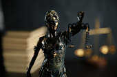 Lady justice, Themis, the statue of justice in heaven. lawyer court lawyer judge courtroom
