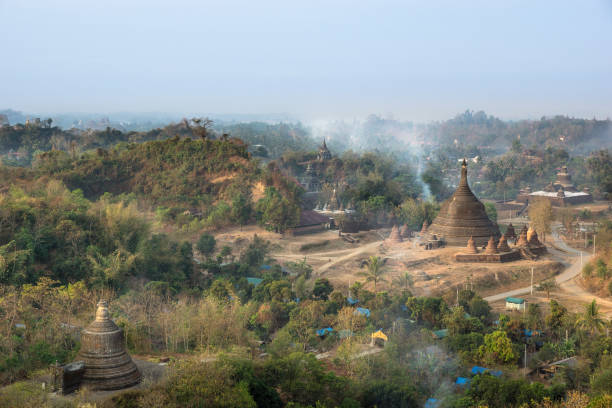 istock The pagodas in Mrauk-U Myanmar 1226390125