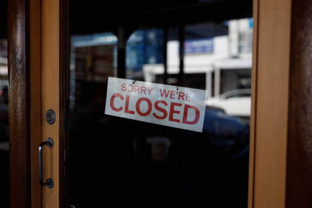 istock COVID-19 Signage on the street 1226394433