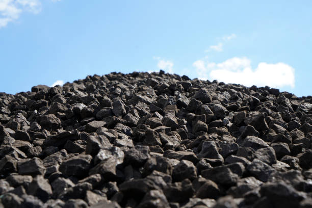 istock Basalt, diabase or granite are well suited for railway construction, photographed in spring 1226396046