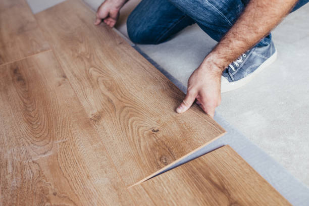 istock Laying the flooring is a complex and lengthy process that requires considerable effort 1226399343