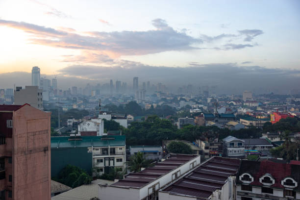 istock Manila/Philippines-02.12.2016:The view on Manila city at sunset 1226400447