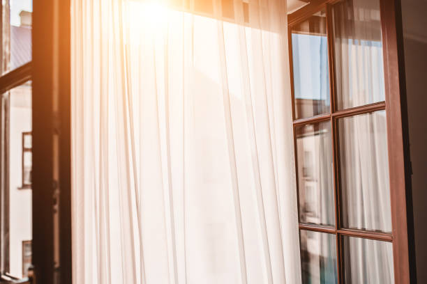 istock Fresh cool air in the open window 1226408578