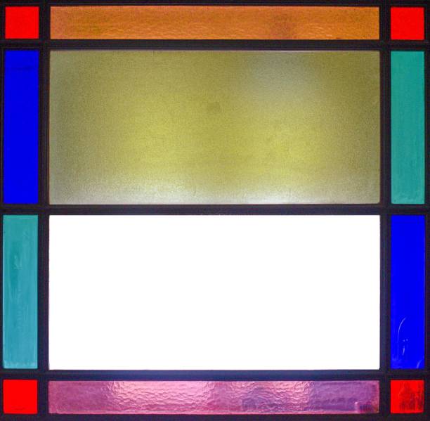 istock Stained Colorful Glass Window 1226408783