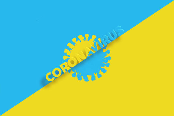 istock Coronavirus Message On Blue and Yellow Background 1226419122